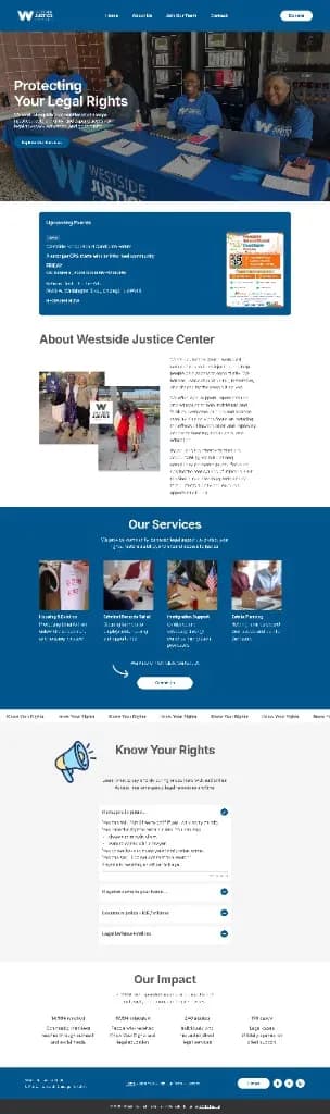 Westside Justice Center case study Homepage